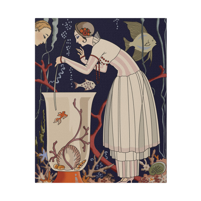 The Dazzling Little Fish – George Barbier’s Art Deco Aquarium