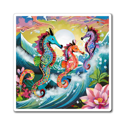 Seahorse Symphony Magnet (3 Sizes)