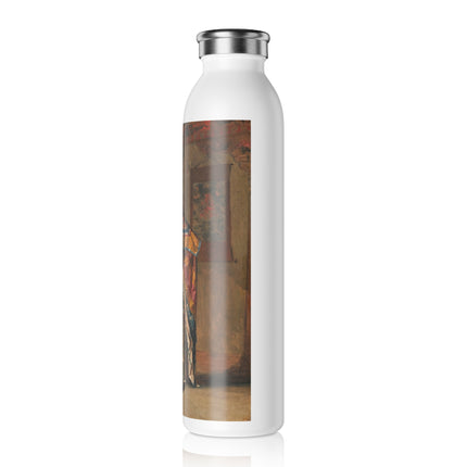 A Buddhist Lama at a Feast at Pemionchi Monastery by Vasily Vereshchagin Slim Water Bottle