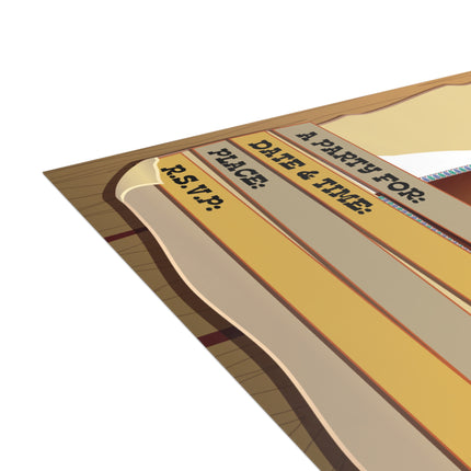 Wild West Party Invitation! Bundles of 10, 30, 50 Pieces Available (envelopes included)
