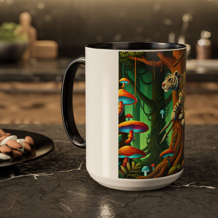 Silent Stripes Colorful Mugs (11oz, 15oz)