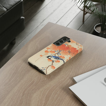 Japanese Bird and Branch by Ohara Koson Phone Cases