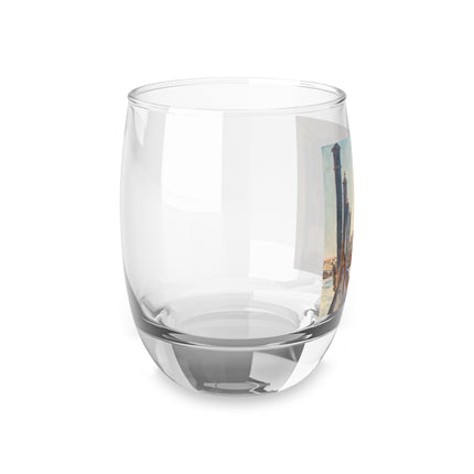 Gondola Moorings on the Grand Canal by John Singer Sargent Whiskey Glass