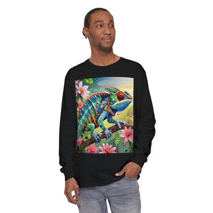 Camouflage Chameleon Long Sleeve T-Shirt