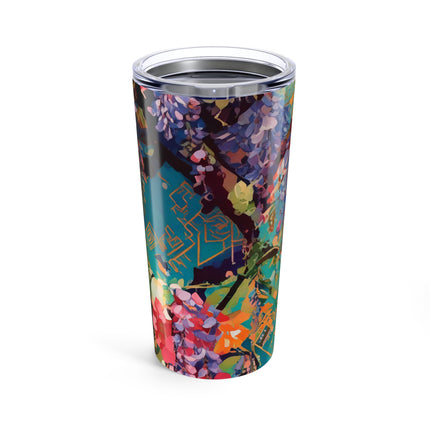 Golden Wisteria Symphony Tumbler 20oz