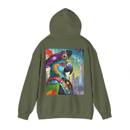 The Parrot Aristocrat – Heavy Blend™ Hooded Sweatshirt