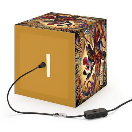 Theatrical Mouse on a Mission Light Cube Lamp
