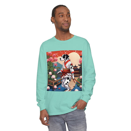 Doberman of the Rising Sun Long Sleeve T-Shirt