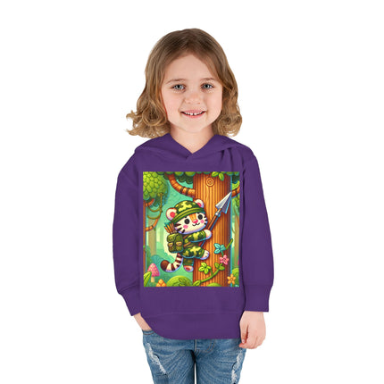Stealthy Stripes Toddler Pullover Fleece Hoodie