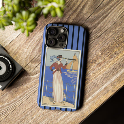Costume de Yacht by George Barbier Phone Cases