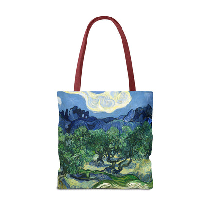 Olive Trees by Vincent Van Gogh Tote Bag (AOP)