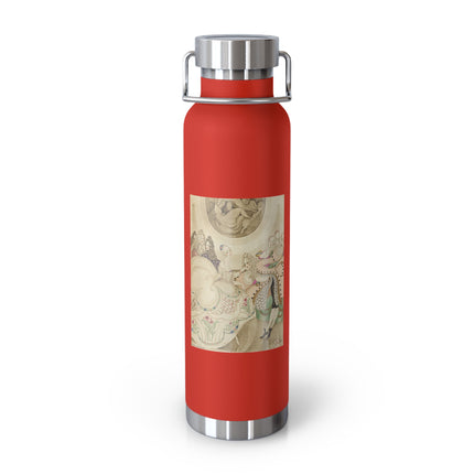 Sur talons rouges (On Red Heels) pl 01 by Gerda Wegener Copper Vacuum Insulated Bottle, 22oz