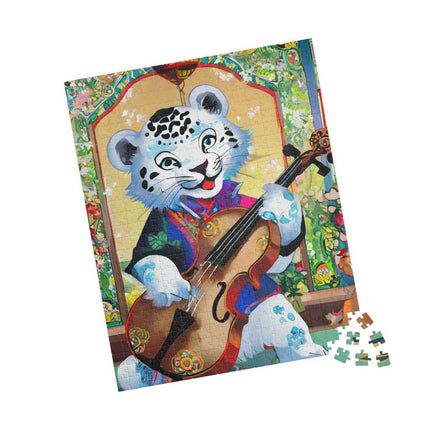 Melodies of the Snow Lion Cub Puzzle (110, 252, 520, 1014-piece)
