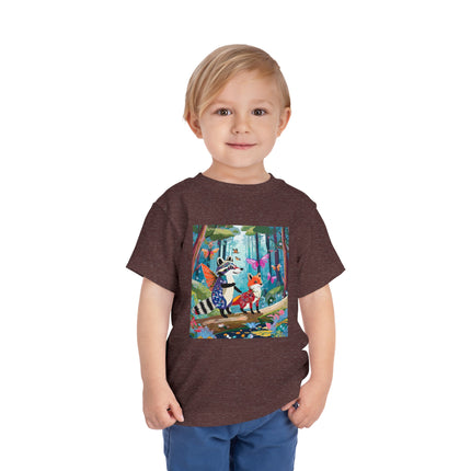 Whimsical Woodland Toddler Short Sleeve Tee