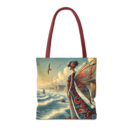 The Coastal Fairy Tote Bag – Serene Grace & Oceanic Magic