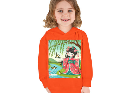 Sparrow Dance Geisha Fairy Toddler Pullover Fleece Hoodie