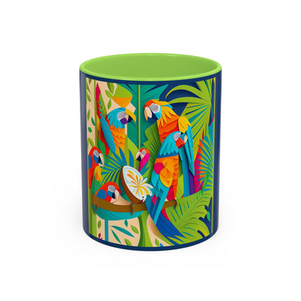 Colorful Macaws Colorful Mugs (11oz, 15oz)