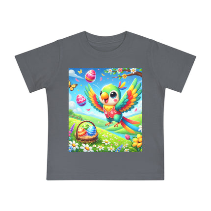 Easter Parrot Baby Short Sleeve T-Shirt