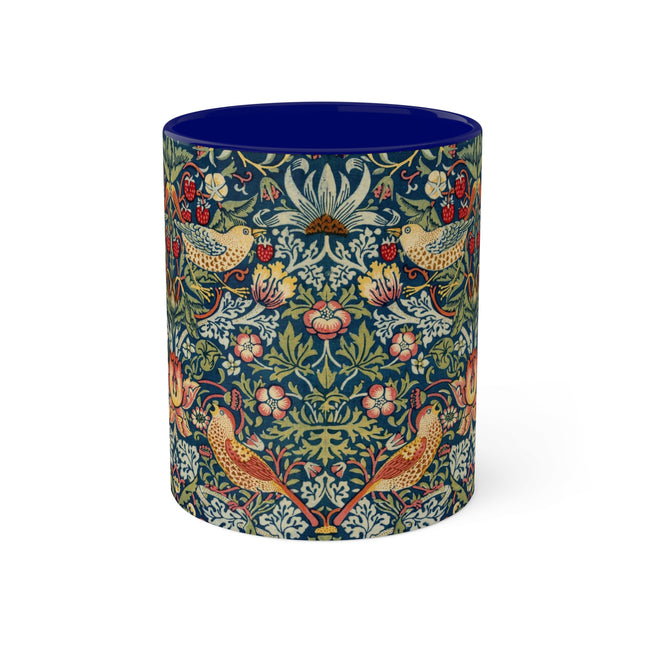 Strawberry Thief by William Morris Colorful Mugs, 11oz