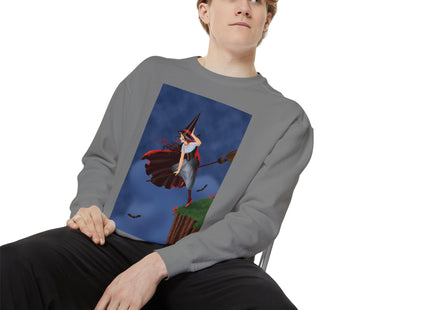 The Enchanted Witch Unisex Garment-Dyed Sweatshirt