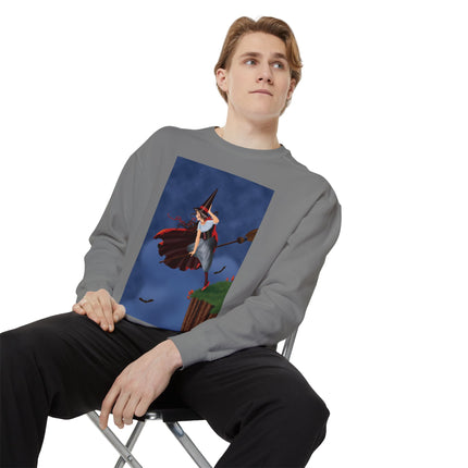 The Enchanted Witch Unisex Garment-Dyed Sweatshirt
