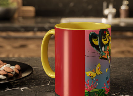 Flight Of Easter Delight Colorful Mugs (11oz, 15oz)