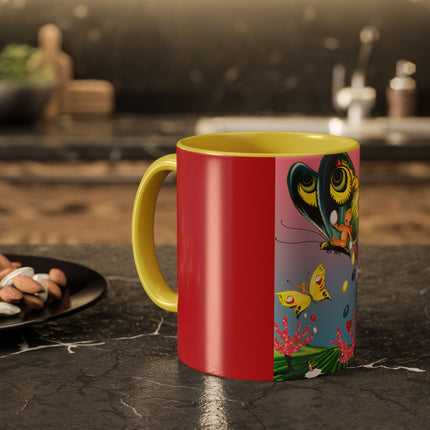 Flight Of Easter Delight Colorful Mugs (11oz, 15oz)