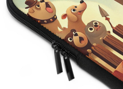 Bulldog Duel Laptop Sleeve