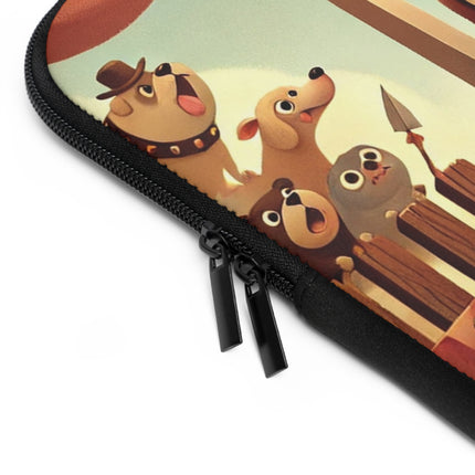 Bulldog Duel Laptop Sleeve