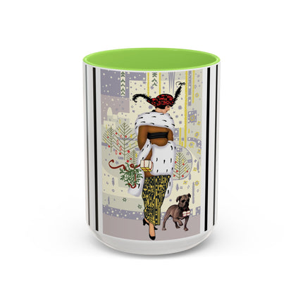 Wrapped in Elegance Colorful Mugs (11oz, 15oz)