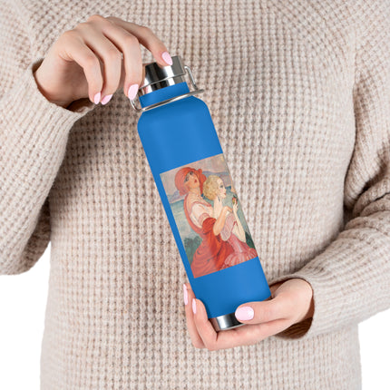 Sur la Route d'Anacapri by Gerda Wegener Copper Vacuum Insulated Bottle, 22oz