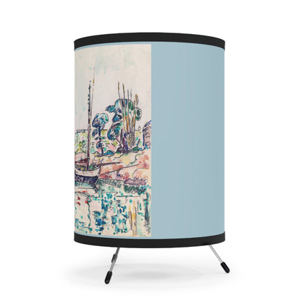 Concarneau by Paul Signac Tripod Lamp