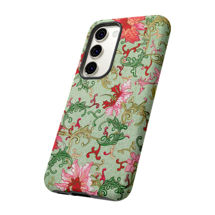 Flower Illustration by Owen Jones Phone Cases