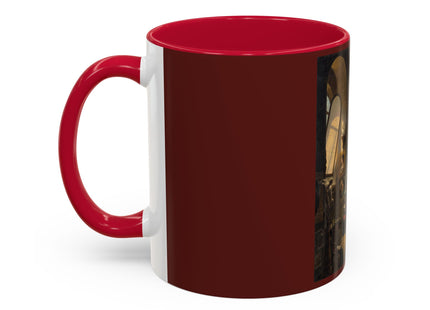 Raphael and his Muse in the Atelier by Vincenzo Abbati Colorful Mugs (11oz, 15oz)