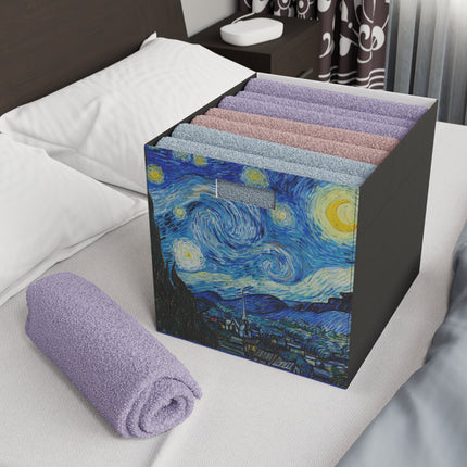 The Starry Night by Vincent Van Gogh Felt Storage Box