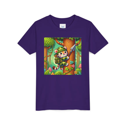 Stealthy Stripes Youth Short Sleeve Tee