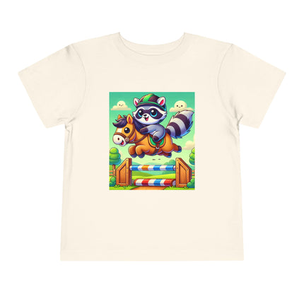 Raccoon Rider Toddler Short Sleeve Tee