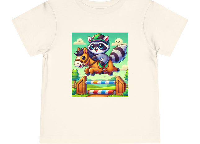 Raccoon Rider Toddler Short Sleeve Tee