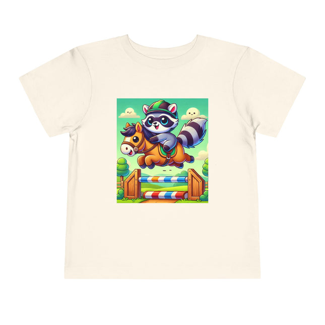 Raccoon Rider Toddler Short Sleeve Tee