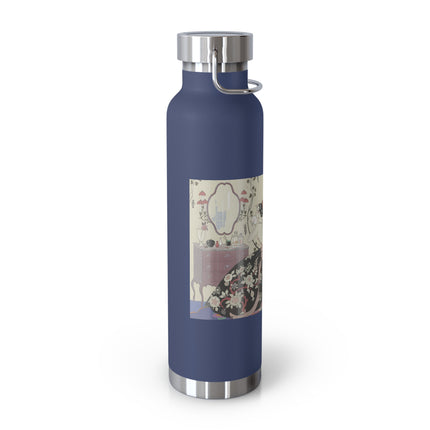 Le Grand Décolletage by George Barbier Copper Vacuum Insulated Bottle, 22oz