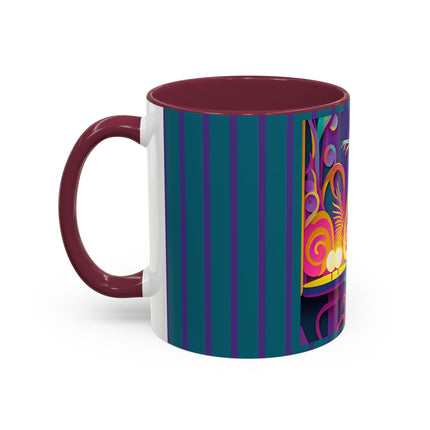 Dance of the Skeleton Ballerinas Colorful Mugs (11oz, 15oz)