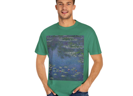 Water Lilies by Claude Monet Unisex Garment-Dyed T-shirt