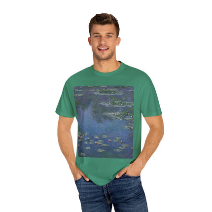 Water Lilies by Claude Monet Unisex Garment-Dyed T-shirt