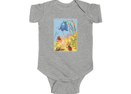 Whimsical Encounters: A Fairy's Delight Infant Fine Jersey Bodysuit