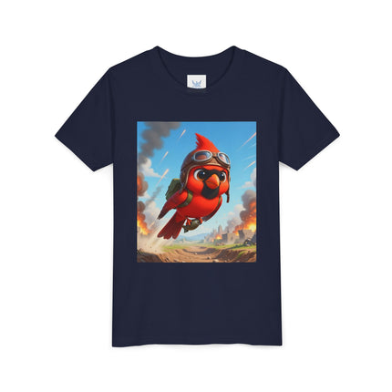 Cardinal Dive Bomber Youth Short Sleeve Tee
