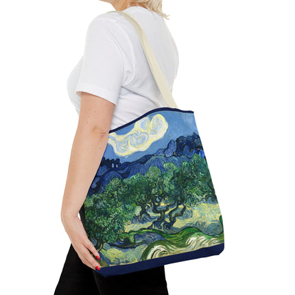 Olive Trees by Vincent Van Gogh Tote Bag (AOP)
