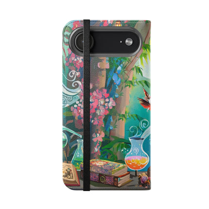 🦉✨ Owl's Magical Workshop Flip Case – Enchanted Wisdom & Arcane Wonder