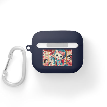 Geisha Kitten's Enchanted Carousel Ride AirPods and AirPods Pro Case