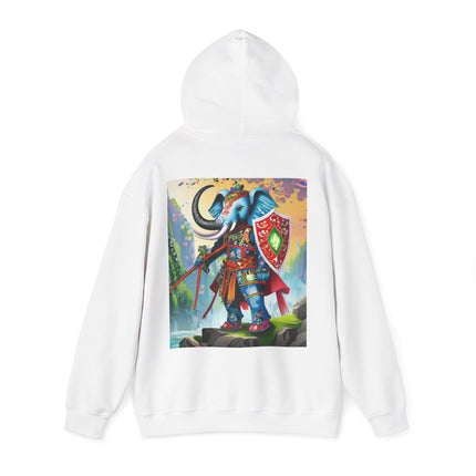 Cyberpunk Elephant – Heavy Blend™ Hooded Sweatshirt