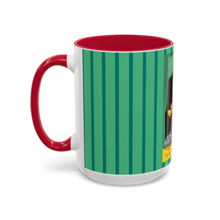 Easter Elf's Whimsy Colorful Mugs (11oz, 15oz)